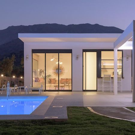 Pelagias Villa Lefka With Heated Pool Mathes Exterior photo