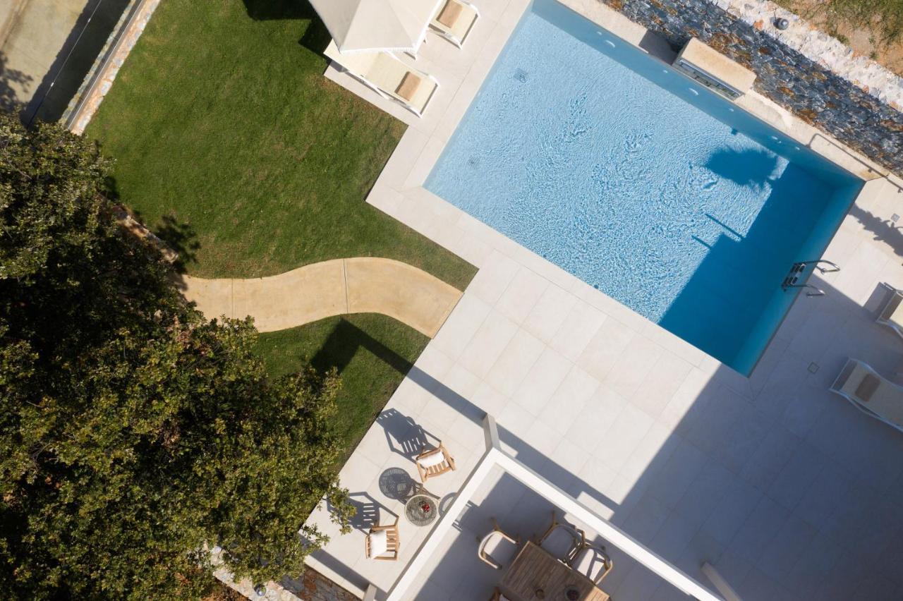 Pelagias Villa Lefka With Heated Pool Mathes Exterior photo