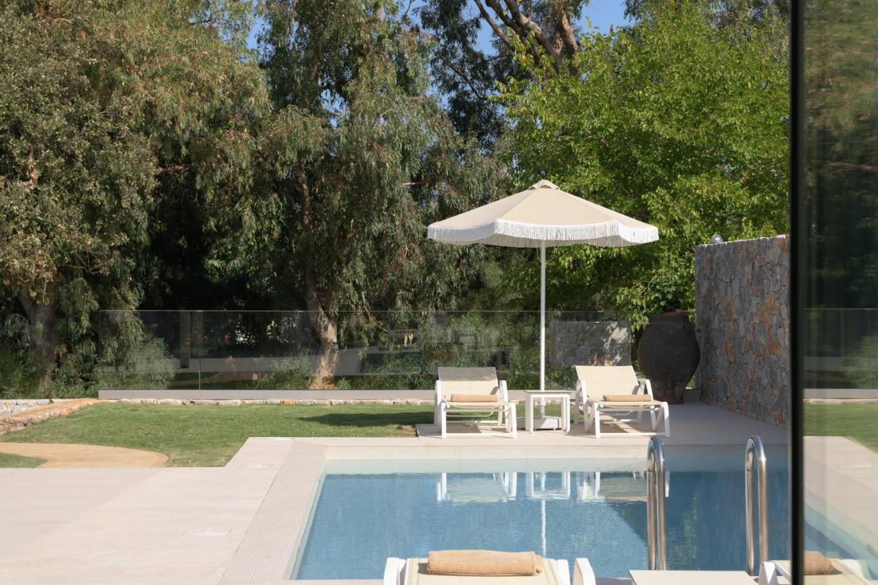 Pelagias Villa Lefka With Heated Pool Mathes Exterior photo