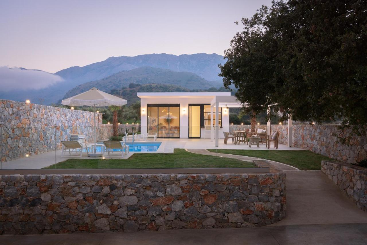 Pelagias Villa Lefka With Heated Pool Mathes Exterior photo