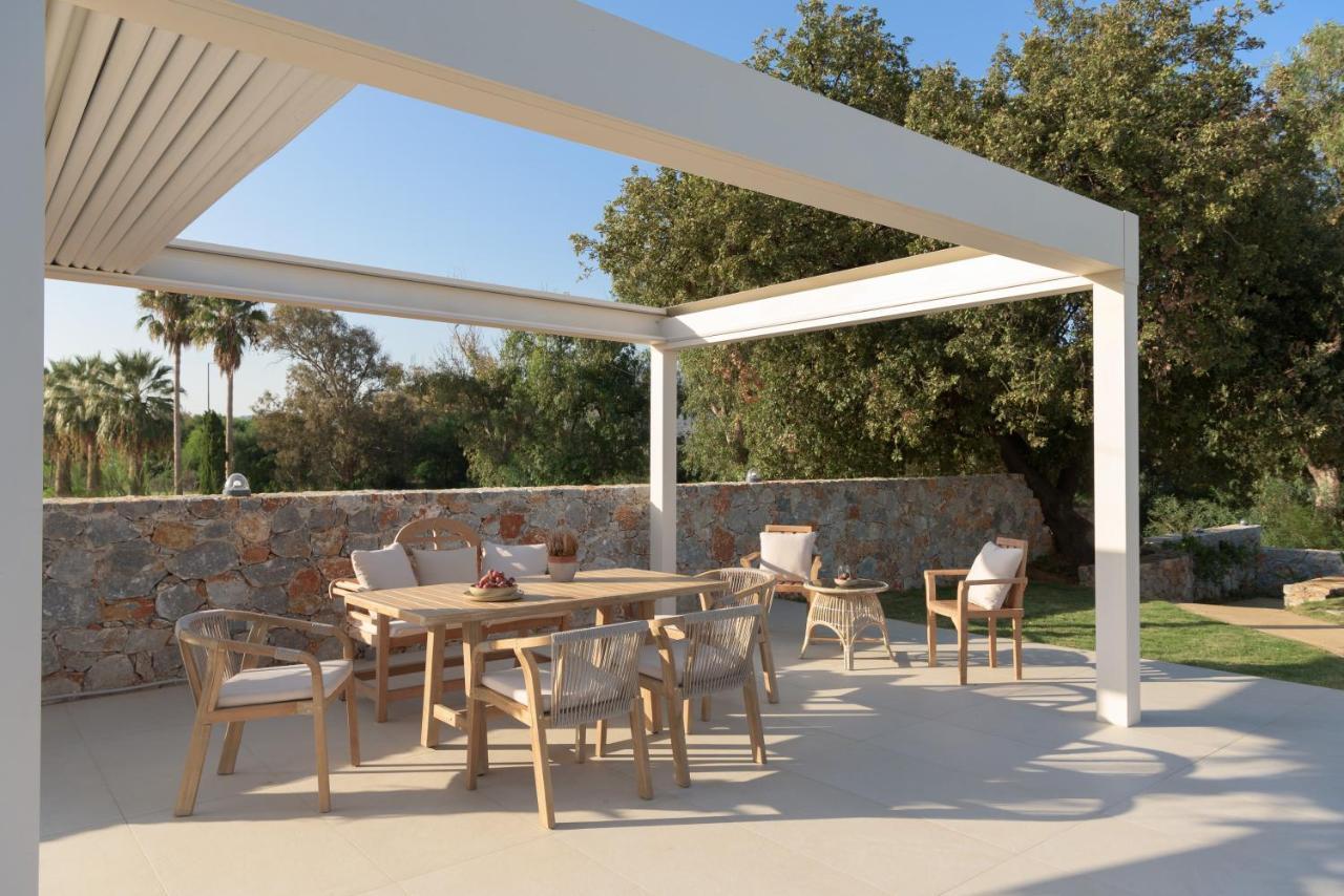 Pelagias Villa Lefka With Heated Pool Mathes Exterior photo